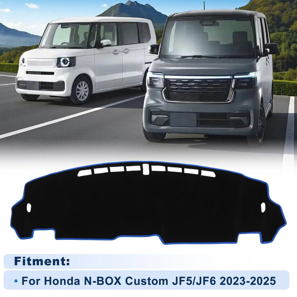 Dash Cover for Honda N-BOX Custom JF5/JF6 (2023–2025) Polyester