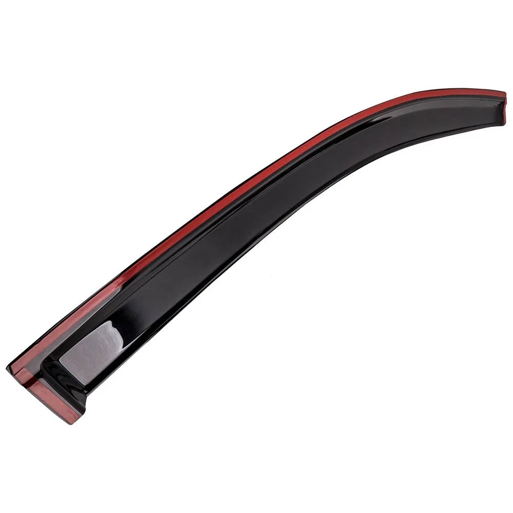 4X Smoke Acrylic Window Visor Rain Guard for Honda CR-V (2007–2011)
