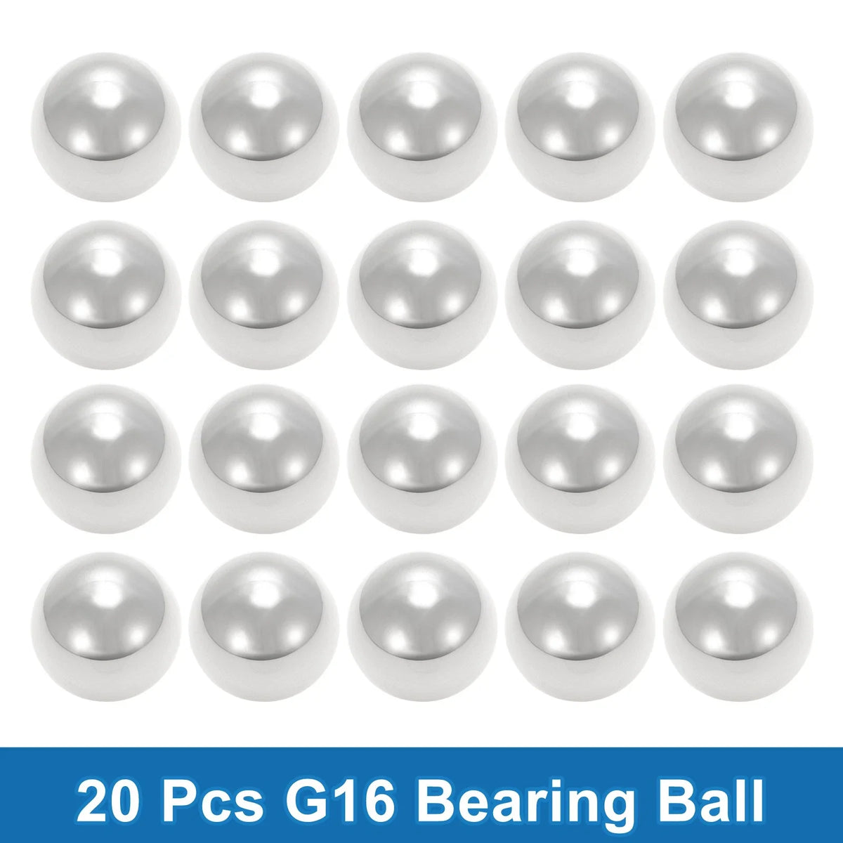 20 Pcs 11.1mm Precision Ball Bearings for G16