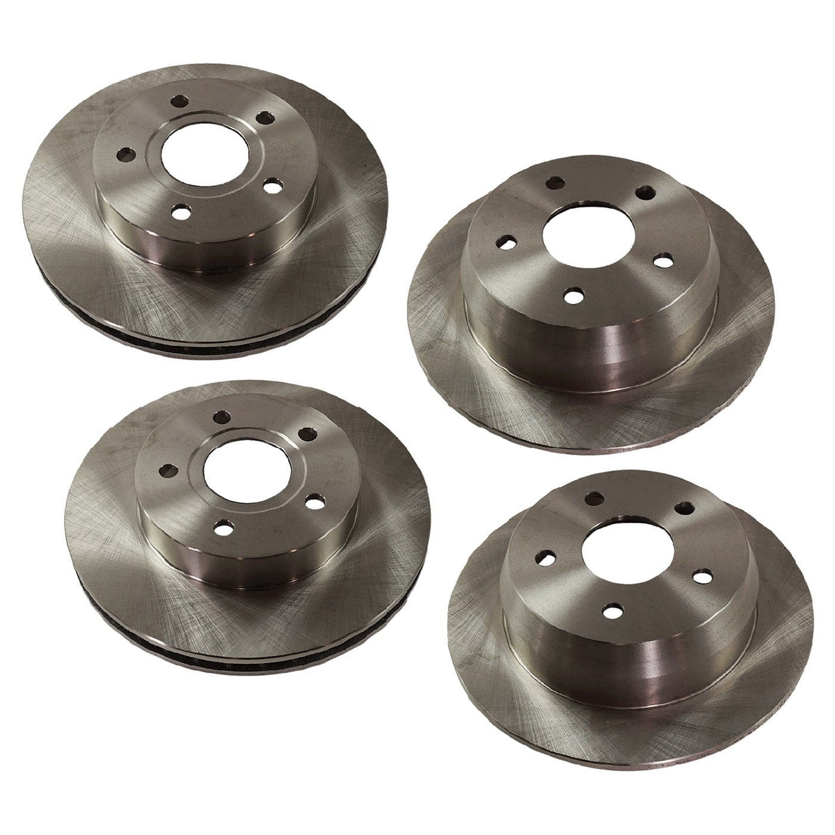 Front & Rear Disc Brake Rotors for 1999-2004 Jeep Grand Cherokee