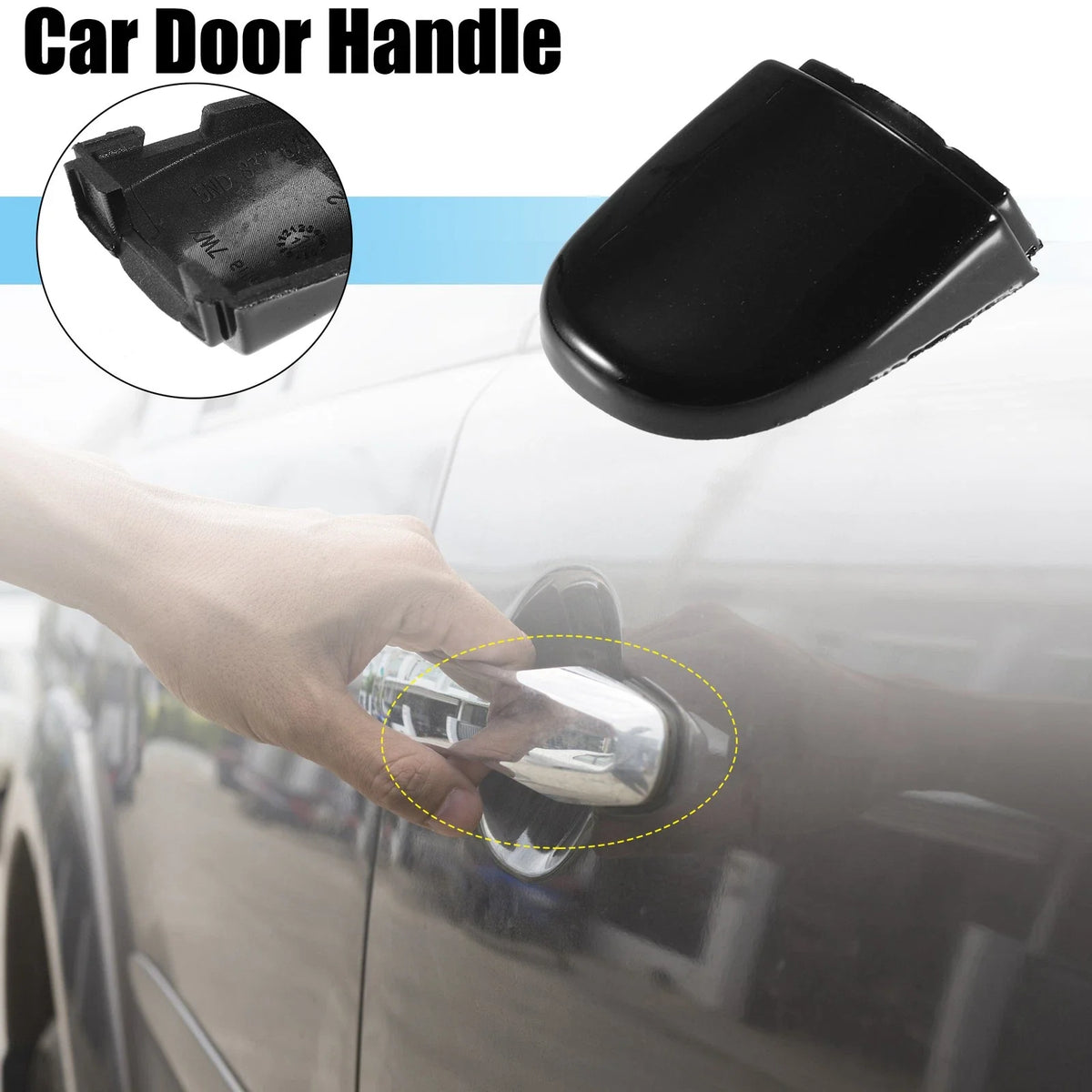 Front Left Door Handle Lock Cover Cap for Volkswagen Beetle (2003–2010)