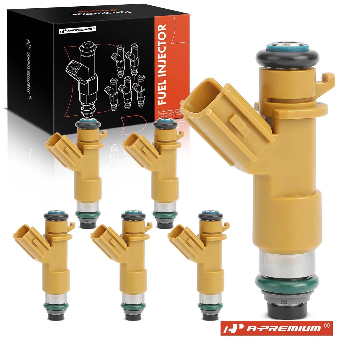 6x Fuel Injector for Honda Accord (2006)