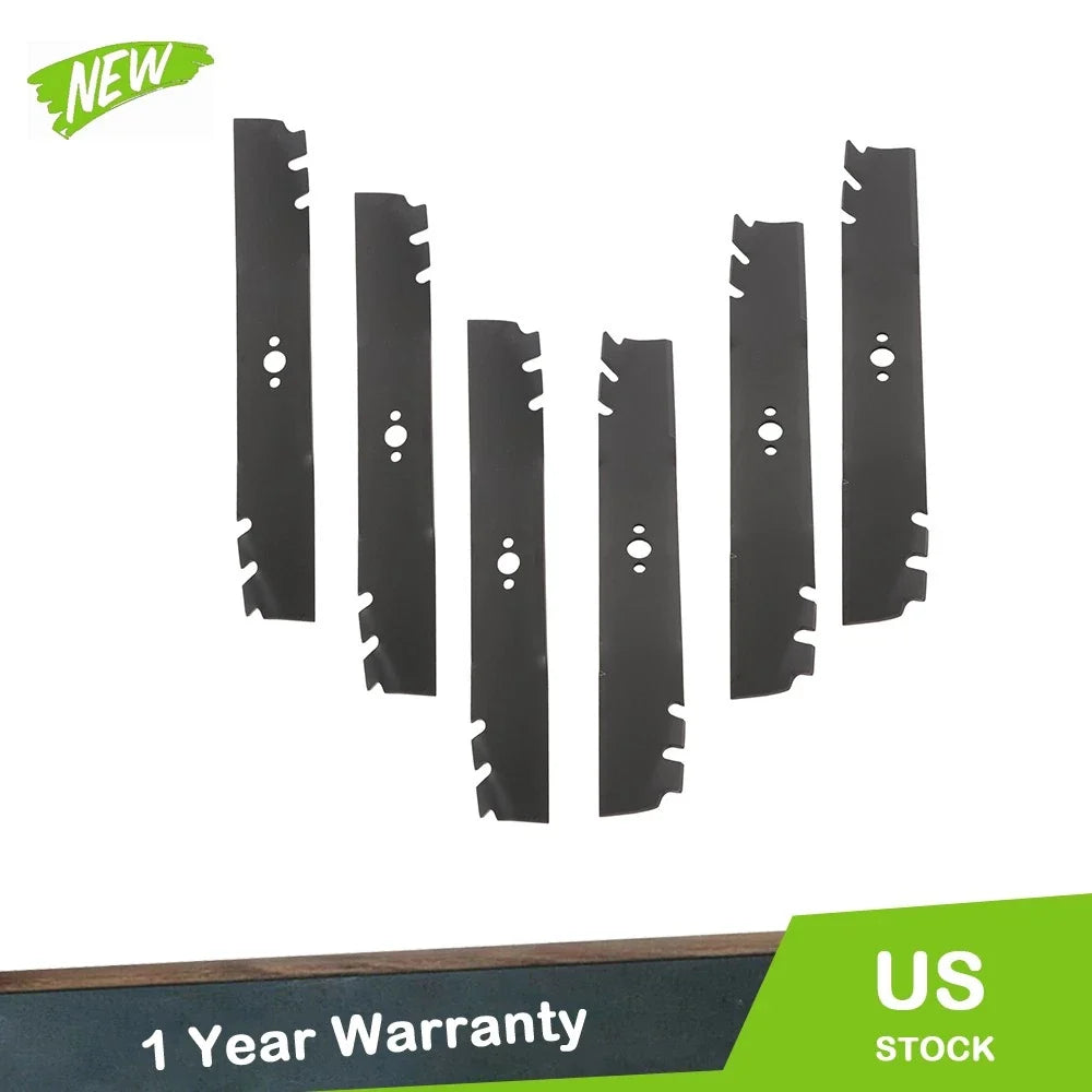 Set of 6 Blades for Toro 30" Mower (Fits Various Models)
