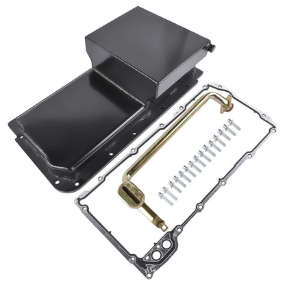 Aluminum Oil Pan Kit for GM LS1 LS2 LS3 LS6 Engines (7 Quarts)