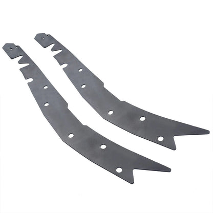 Chrome Steel Rear Frame Rust Repair Plate Set for Tacoma (1995-2004)