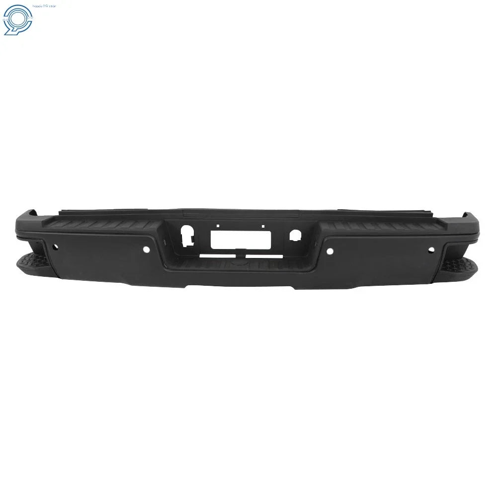 Rear Bumper Assembly for Chevy Silverado GMC Sierra 2500 (2015–2019) Black