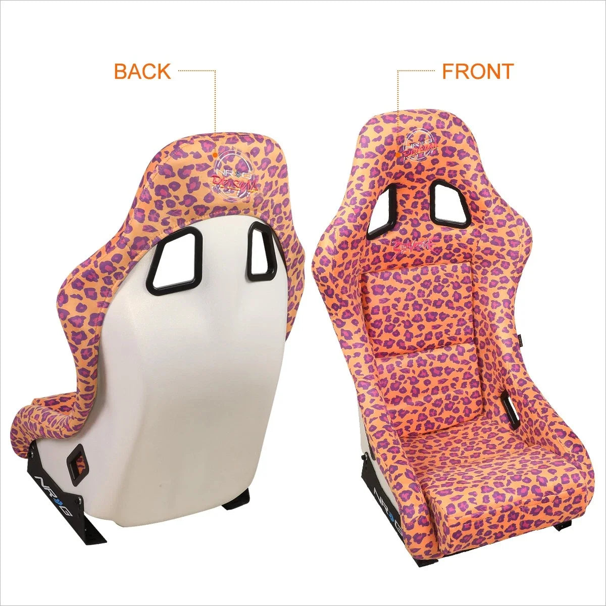 FRP-303-OR-SAVAGE NRG Racing Bucket Seat for Universal Application