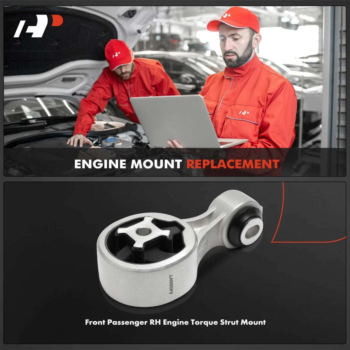 Front Right Torque Strut Mount for Nissan Rogue 2014-2020
