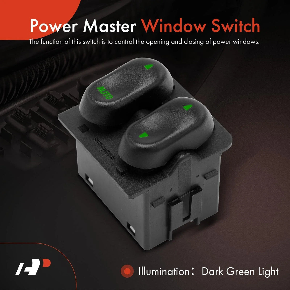 Front Left Window Switch for Ford F-150, F-250 (1997–1998)