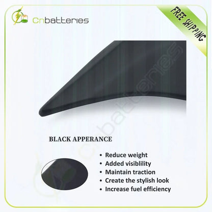 Matte Black Rear Trunk Spoiler Wing for Nissan Altima (2007–2012)
