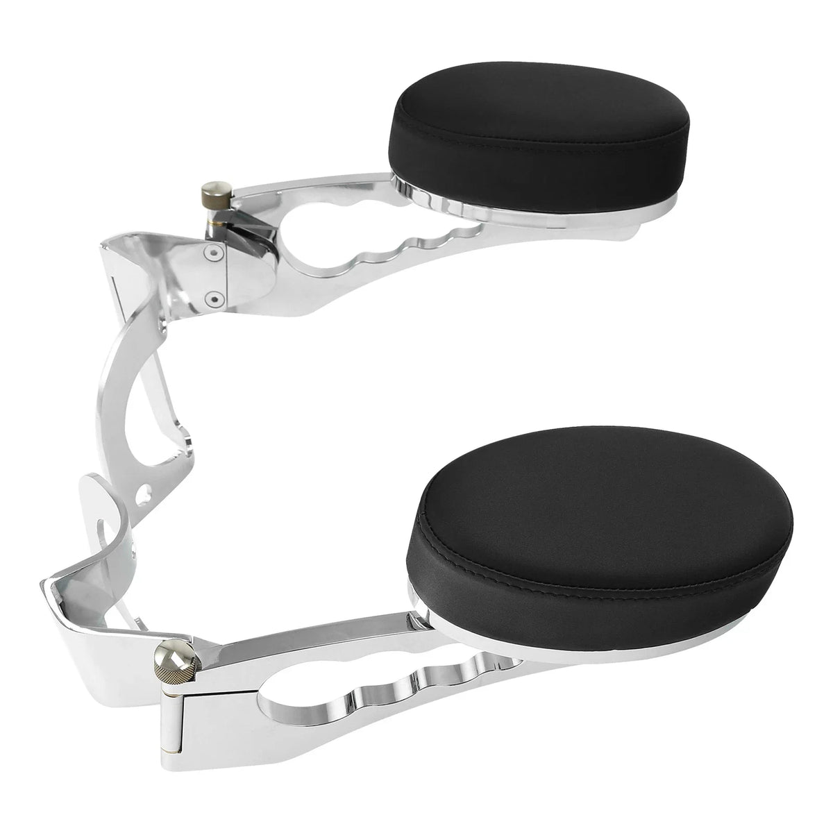 Chrome/Black Passenger Armrest for Harley Electra Glide (2014–2025)