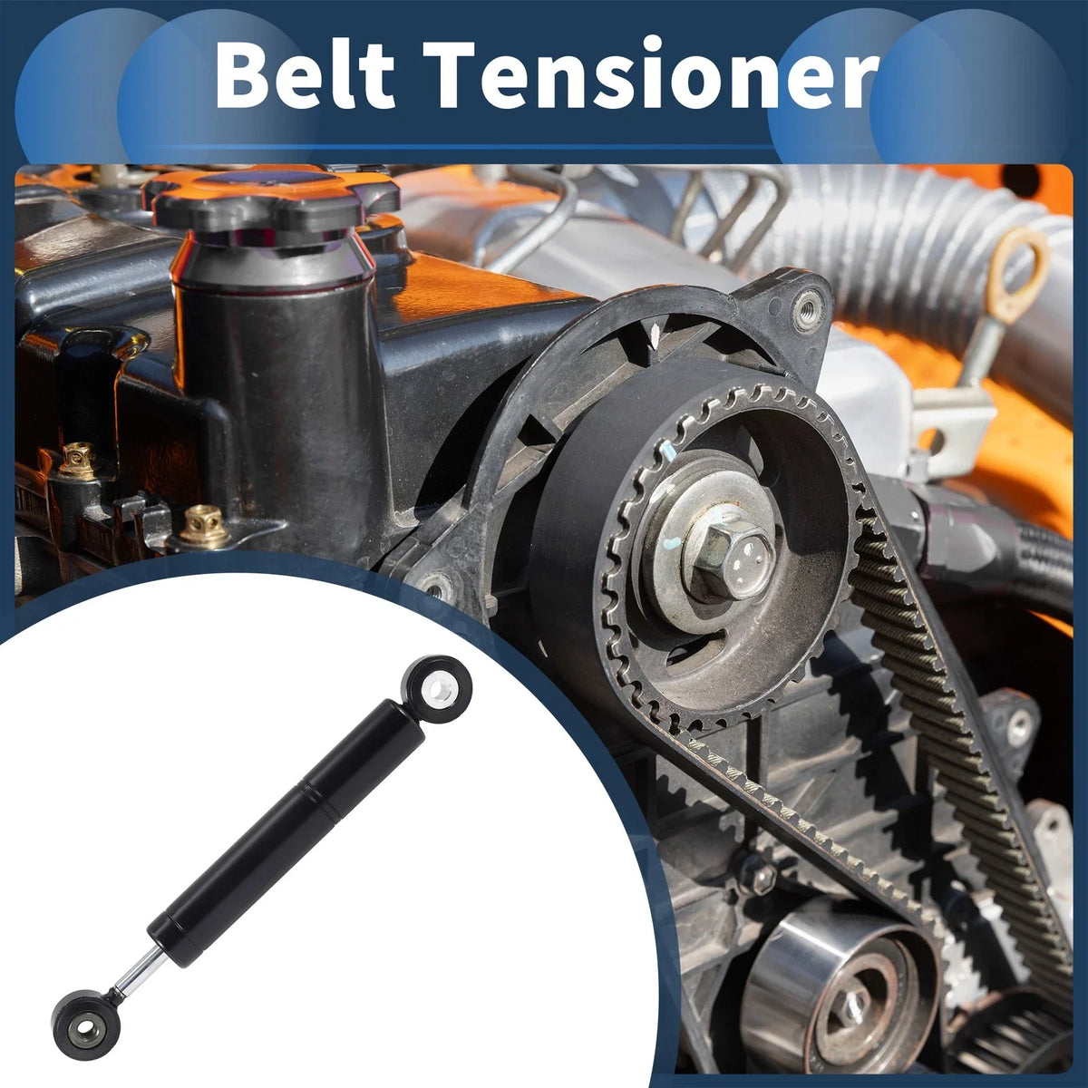 Belt Tensioner for Volkswagen LT (1996–2006) No. 1112000214 Metal
