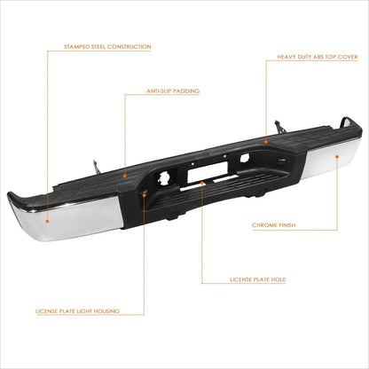 Rear Step Pad for GMC Sierra/Silverado 1500 (2007–2013)