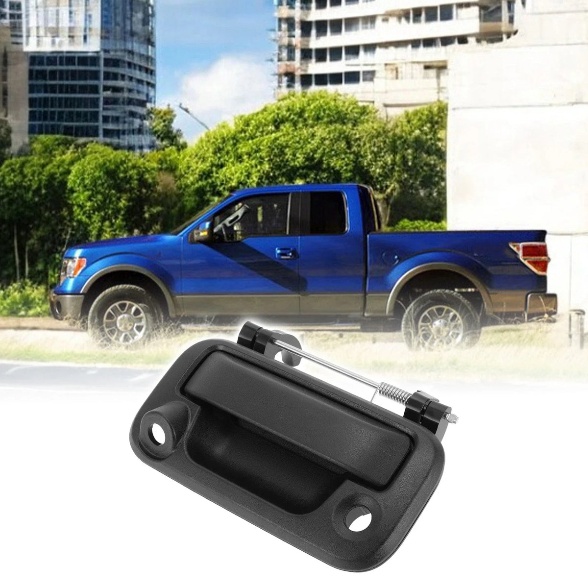 Tailgate Handle Bezel with Key Hole for Ford F-150 F-250 F-350 (1997–2003)