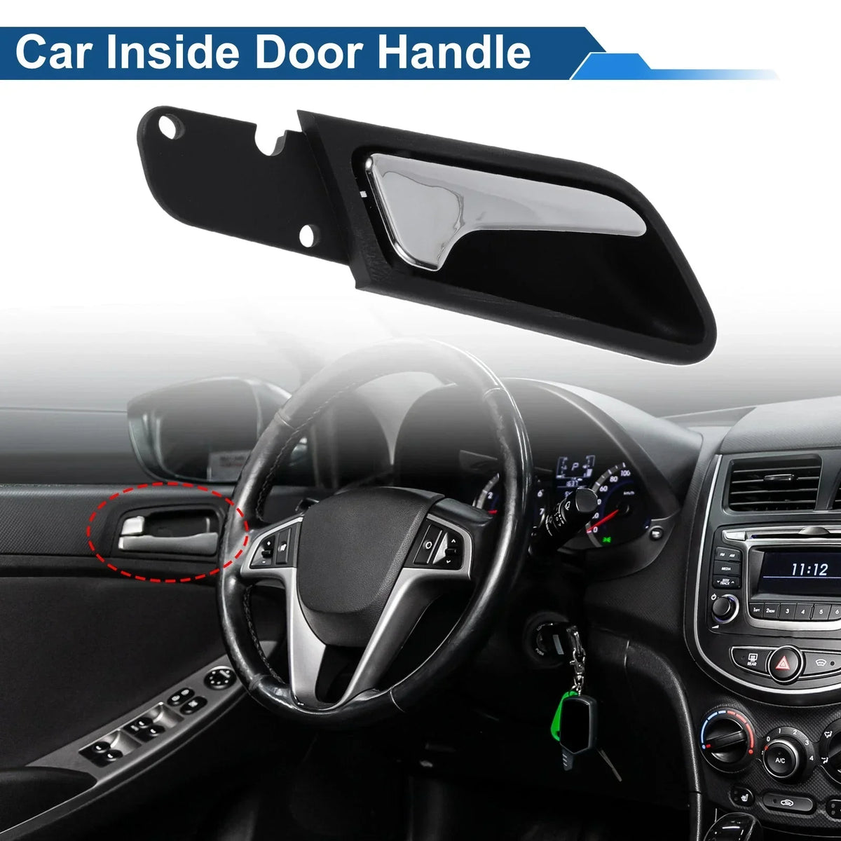 Left Driver Door Handle for Mercedes-Benz (2004-2012)