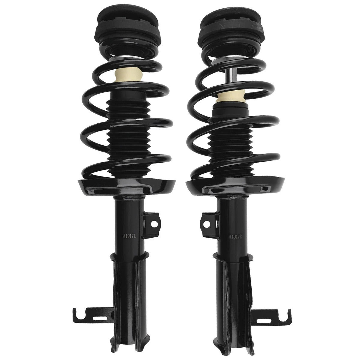 2X Front Struts with Springs for Chevrolet Malibu (2013 to 2015)