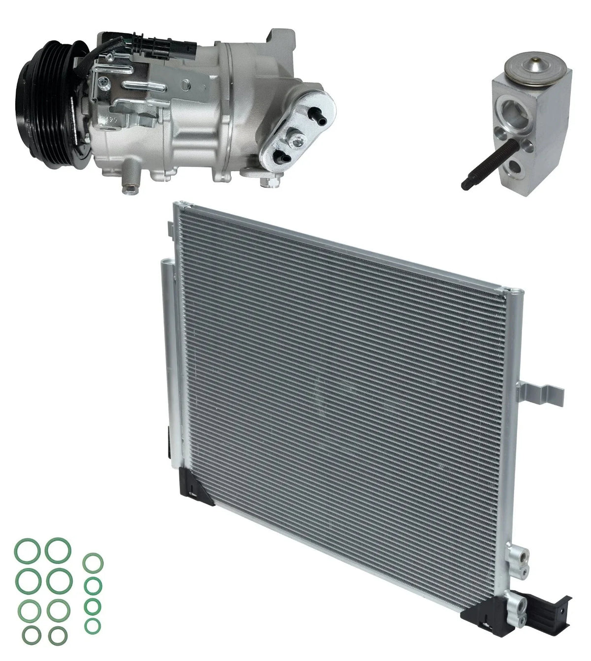 AC Compressor Kit With Condenser for Cadillac ATS 2.5L (2013–2016)