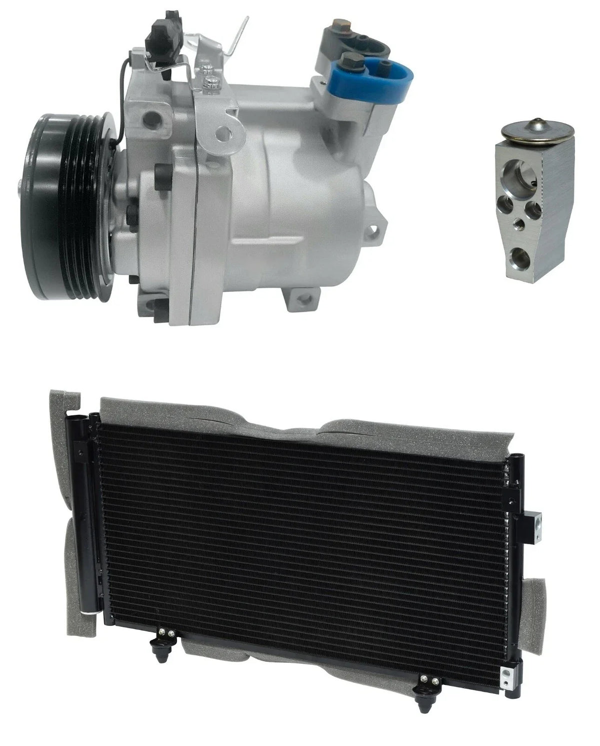 AC Compressor Kit with Condenser for Subaru WRX 2.5L (2013–2013)