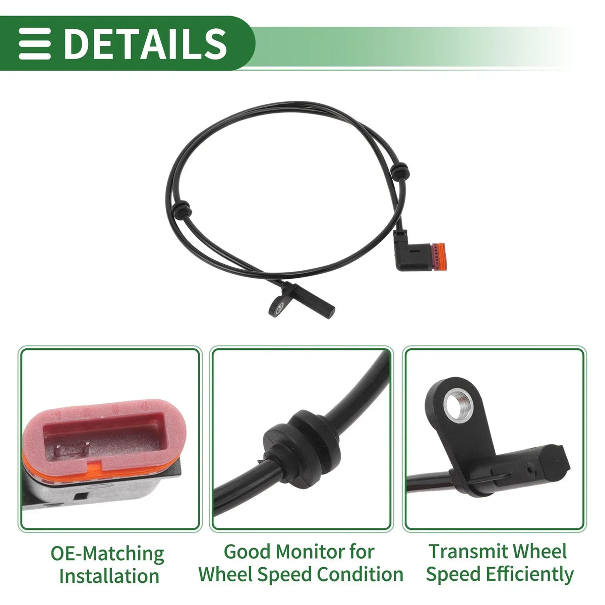 ABS Wheel Speed Sensor for Glk250 (Mercedes-Benz) 2013-2015
