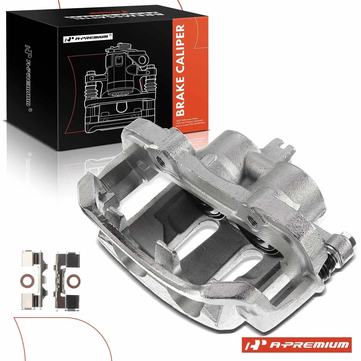 Front Left Brake Caliper with Bracket for Nissan Frontier (1986–1997)