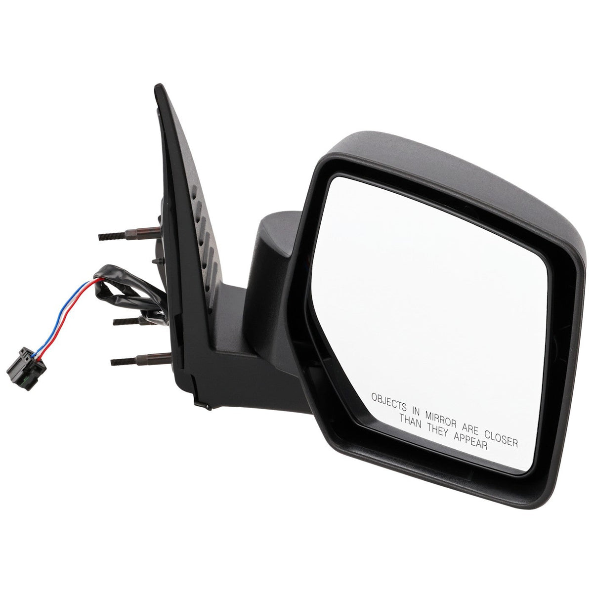Power Mirror for Jeep Liberty (2008–2012) Right Textured Black Manual Folding