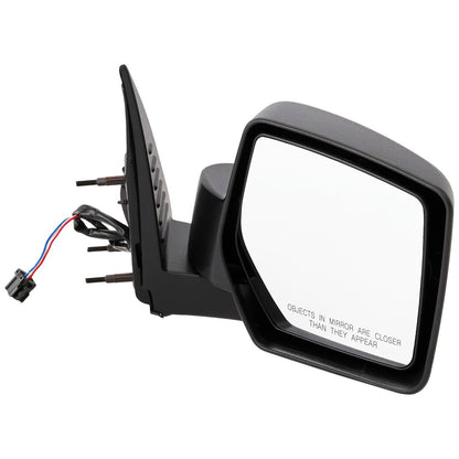 Power Mirror for Jeep Liberty (2008–2012) Right Textured Black Manual Folding