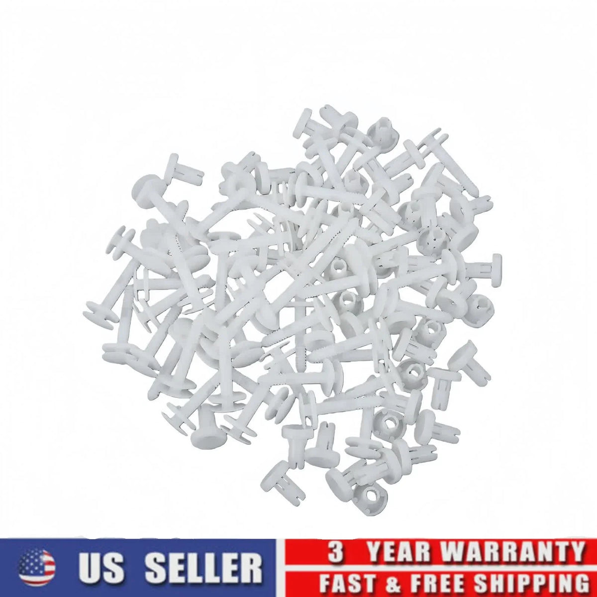 100 Retainer Clips for Door Panels - GMC Chevrolet Cadillac 1995-2000