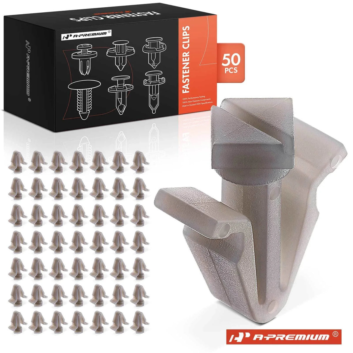 50x Nylon Grille Clips for Nissan Altima Sentra
