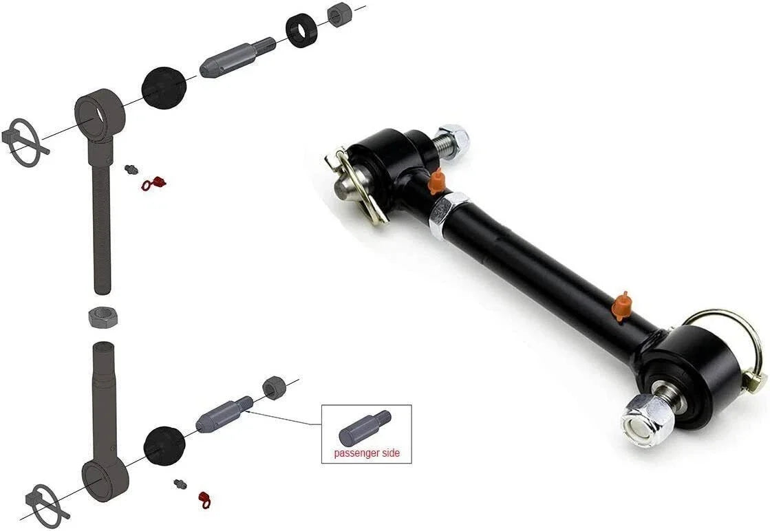 Sway Bar Links Front Disconnects for Jeep Wrangler JK (2007-2018) - Set of 2