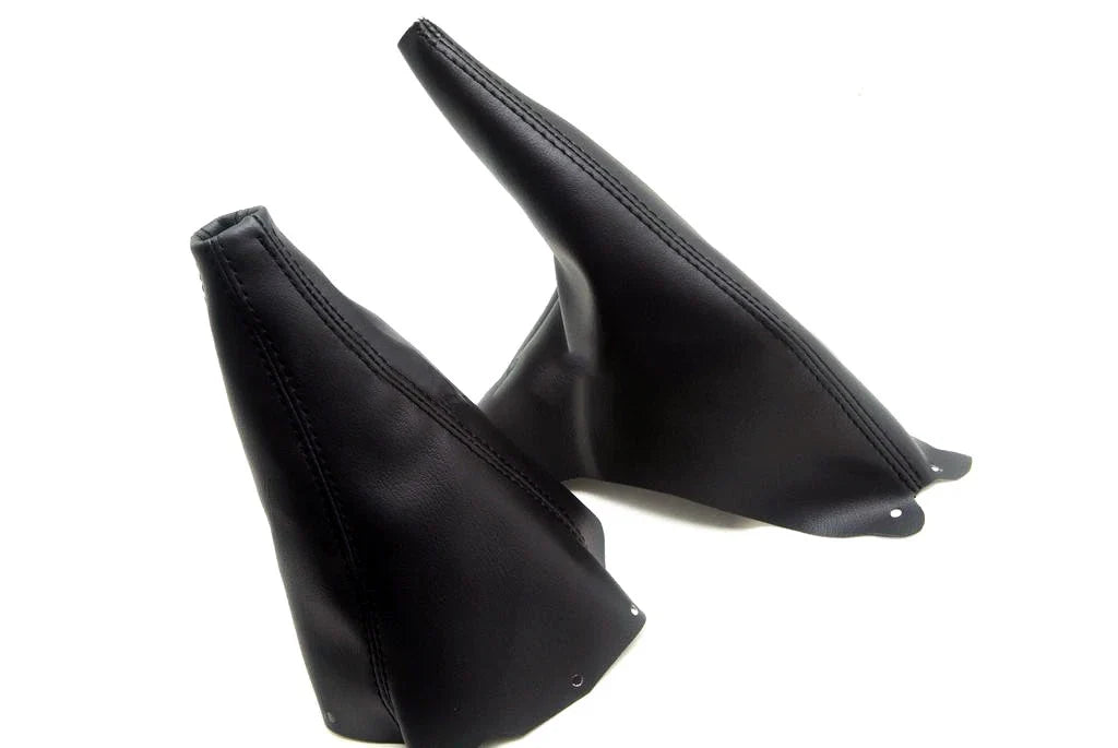 Manual and E Brake Boot Set for Mustang (1999–2004) - Orange Stitch