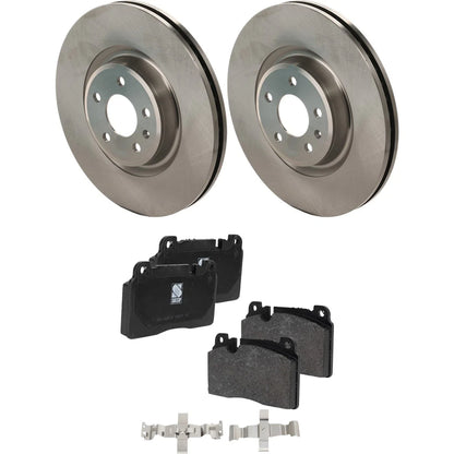 Front Brake Pads & Disc Rotors Set for Audi Q5 2016-2017