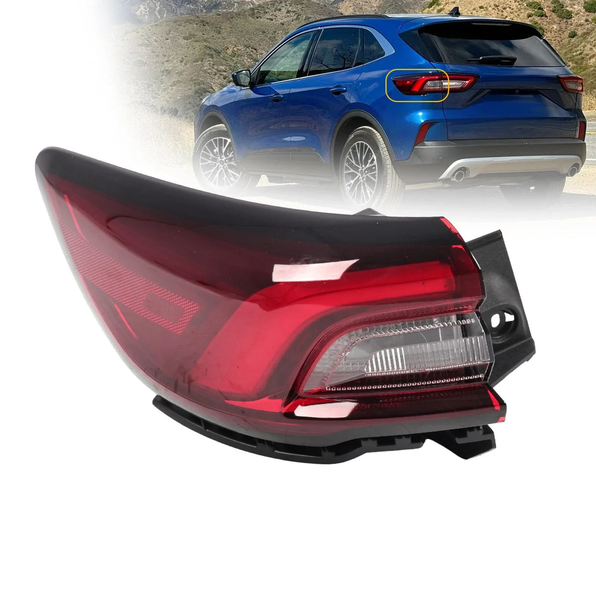LED Outer Tail Light Left Driver Side for Ford Escape (2023–2025) PJ6Z-13405-A