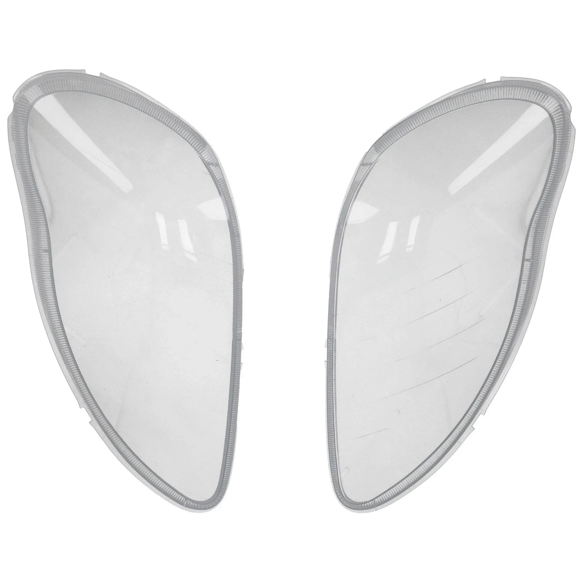 Pair Headlight Lens Cover for Mercedes Benz S-Class W220 (1998–2006)