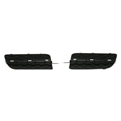 Set of 2 Bumper Grilles for BMW X5 (2007–2008) Left & Right Textured Black