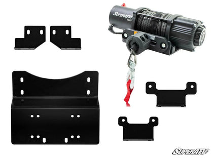 4500 lb Winch & Mounting Plate for Honda Pioneer 1000 (2016–2023)