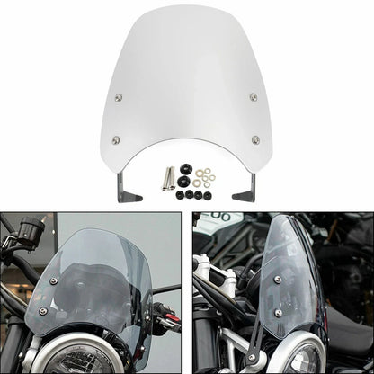 2019-2022 Scrambler 1200 Windshield in Silver T9