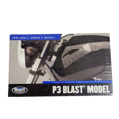 Owner's Manual 99476-07Y for Buell Blast (2007)