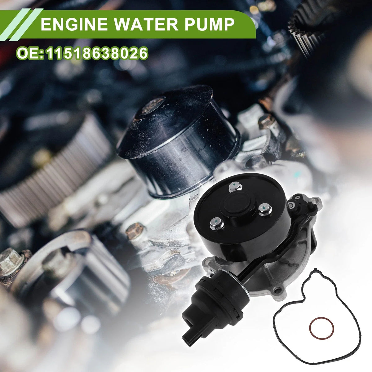 Engine Water Pump for BMW 1 Series Hatchback (2004–2013) No. 11518638026