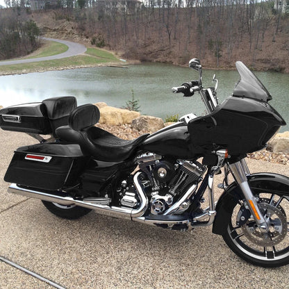 Driver/Passenger Seat & Backrest Pad for Electra Glide (2014-2023)