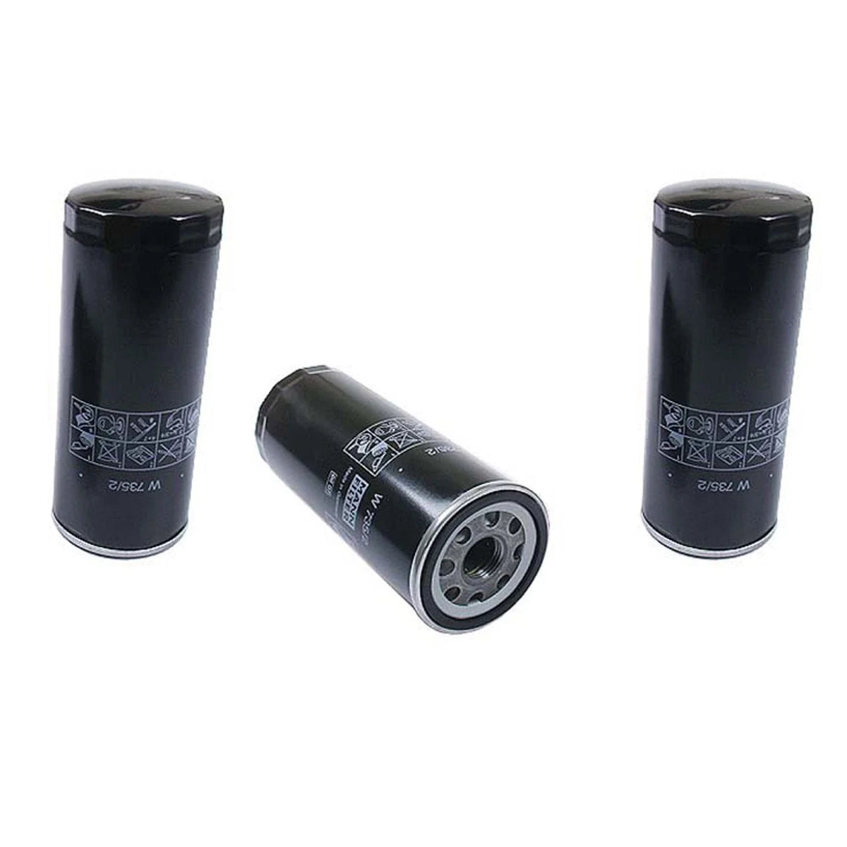 3 Pack Engine Oil Filter Set for Audi A6 Quattro S6 (2005–2011)