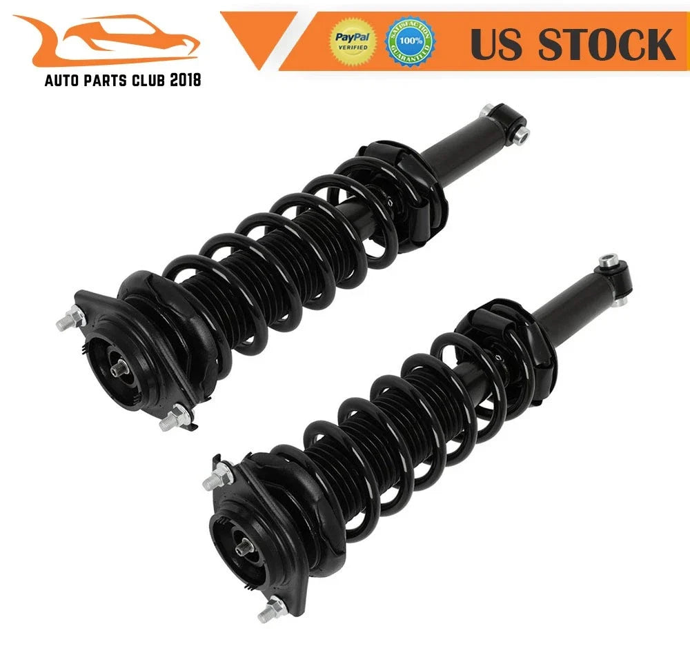 Pair of Rear Coil Spring Assemblies and Struts for 2014-2016 Subaru Forester