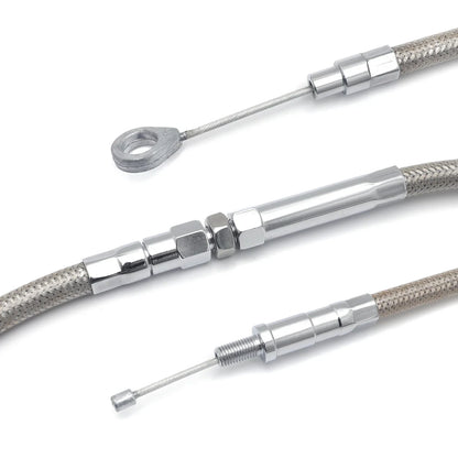 Stainless Braided +2" Clutch Cable for Harley-Davidson Dyna Street Bob (2006)