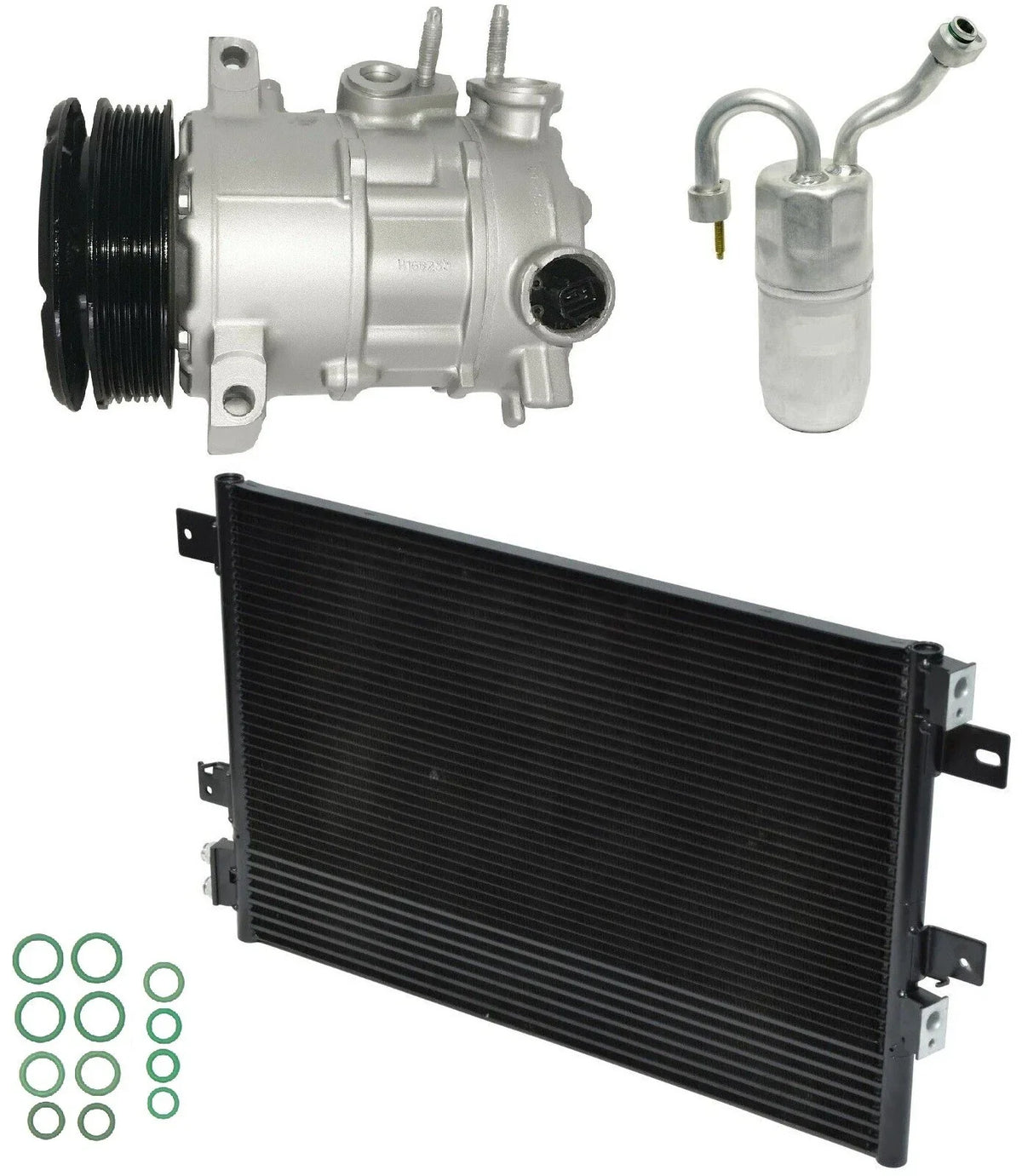AC Compressor Kit With Condenser for Chrysler Sebring 3.5L (2007–2010)