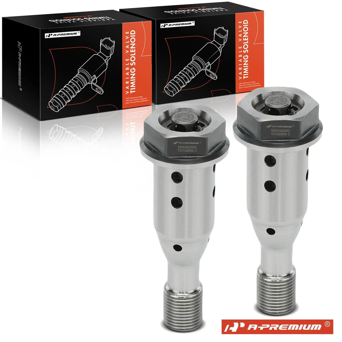 2X Engine Variable Valve Timing Oil Control Valve for Buick Chevy