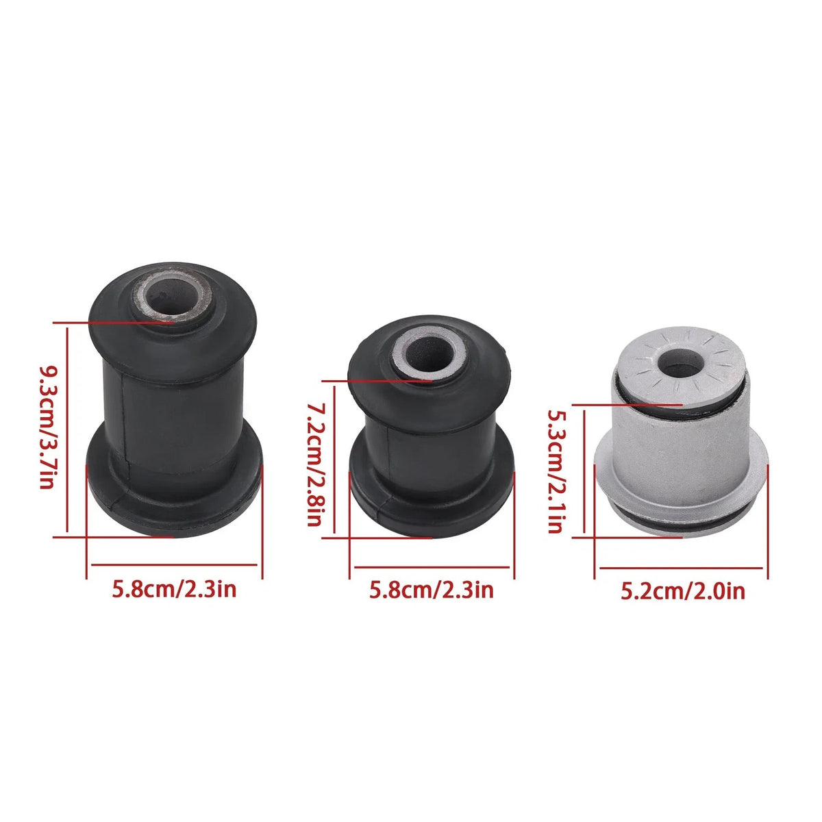Front Lower Control Arm Bushings for Cadillac Escalade EXT, Chevrolet Silverado (–)