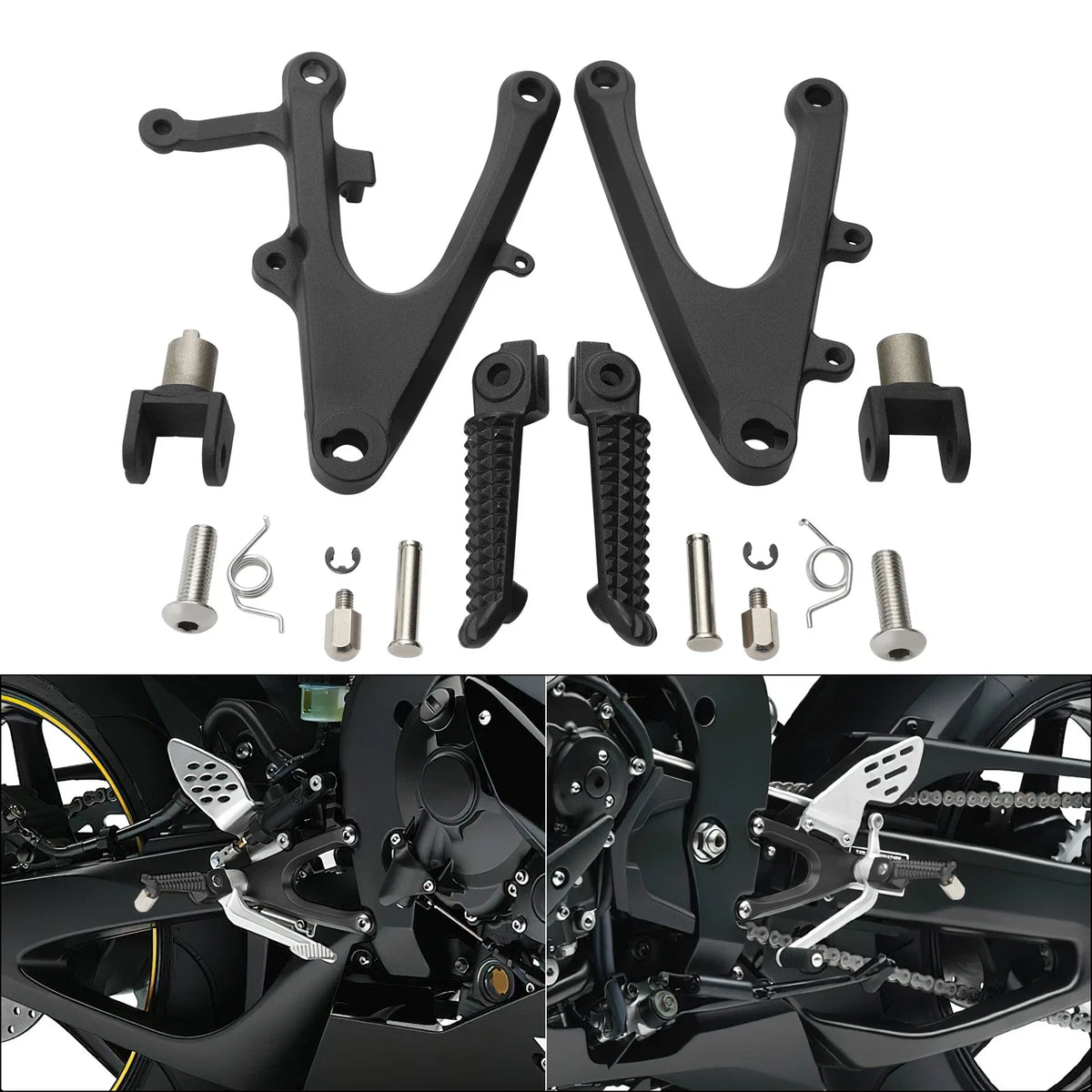 Footpegs Bracket for Yamaha YZF R1 (2004–2006)