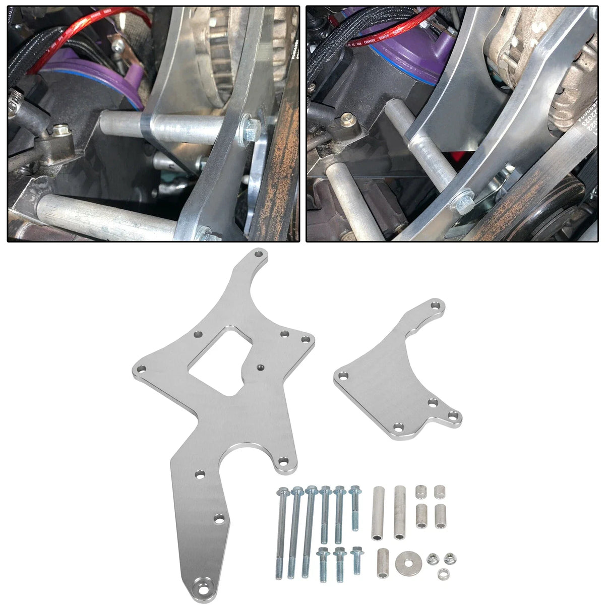Alternator & Power Steering Pump Serpentine Bracket for LS Engines