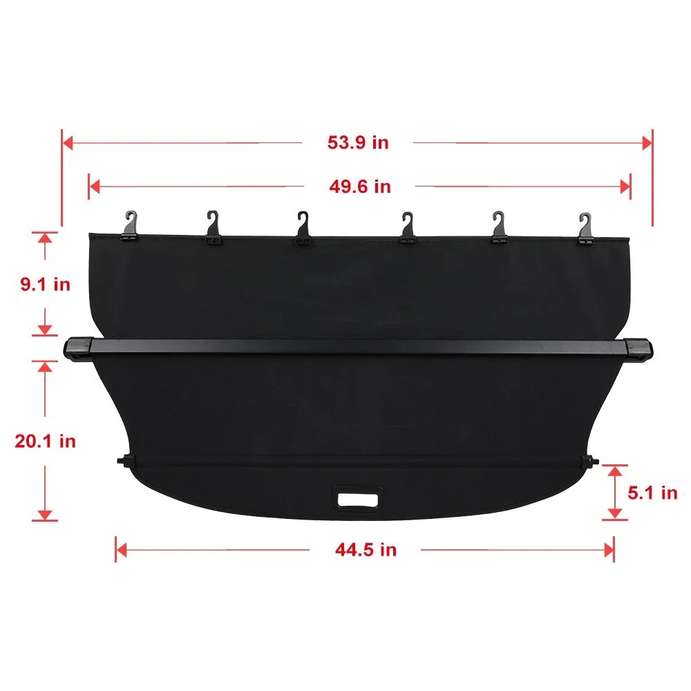 Retractable Cargo Cover for Nissan Murano (2015–2024)