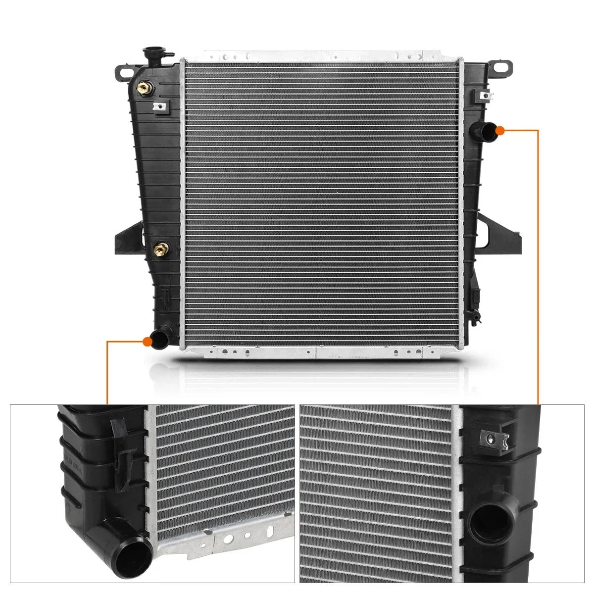 4.0L Aluminum Core Radiator for Ford Explorer (1995-2000) DPI-1728