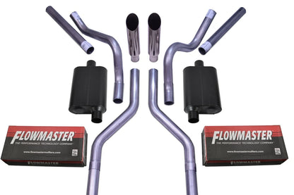 1963–1972 Chevy GMC C10 2.5" Dual Exhaust Kit - Flowmaster 40 Series